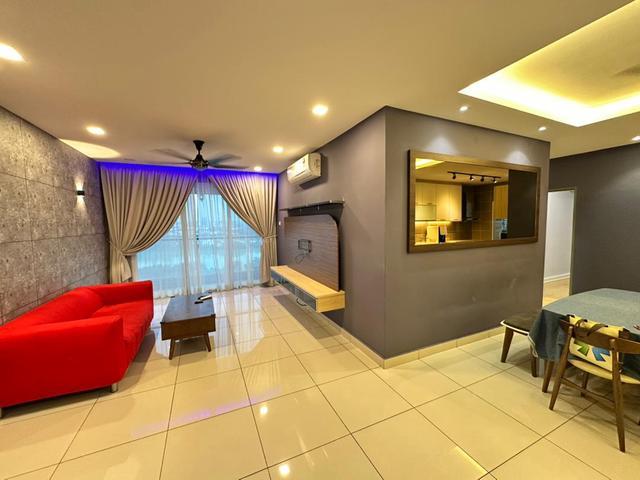 Renovated Corner 1238Sf Aurora Residence Puchong Prima N LRT 100 Loan