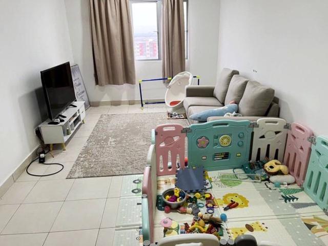 Renovated Cheapest Pangsapuri De Bayu Setia Alam