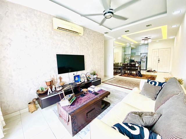 RENOVATED AND FULLY FURNISHED Banjaria Court Taman Samudera Batu Caves