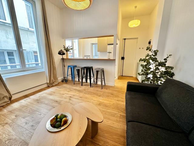 Renovated and quiet one bedroom apartment in the heart of Paris Sentier / Montorgueil / Grands Boulevards