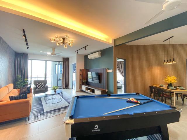 RENOVATED Airbnb ready Atlantis Residence 3 Rooms 1265 sqft