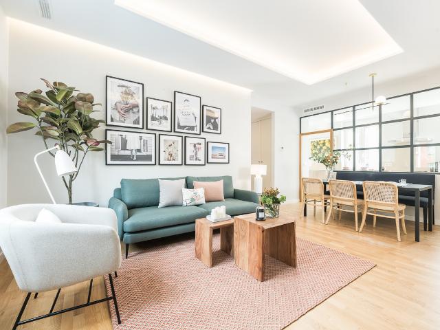 Renovated apartment with 3 bedrooms