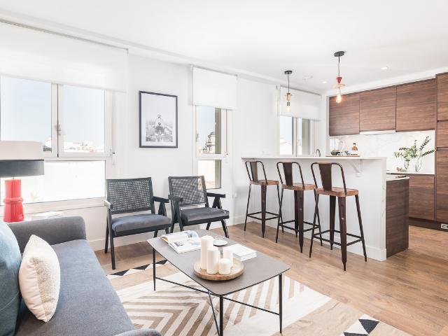 Renovated apartment with private terrace