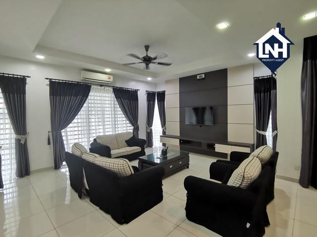 Renovated bukit banyan eugenia 2 storey semid for sale partial furnish