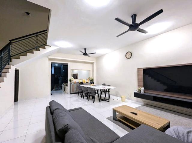 RENOVATED Double Storey Terrace House Denai Alam