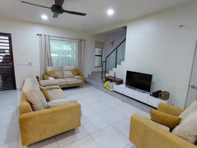 Renovated Double Storey Terrace In S2 Rimbun Impian For Sale