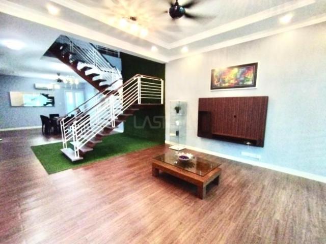 ‼️Renovated Double Storey Superlink Lavender Park, Denai Alam Shah Alam for rent and sale‼️