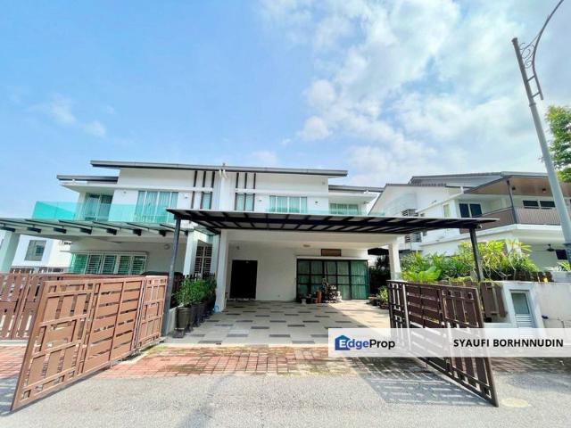 RENOVATED & EXTENDED 3 STOREY SEMI D VILLA CLUSTER 1080 RESIDENCE PUNCAK SAUJANA
