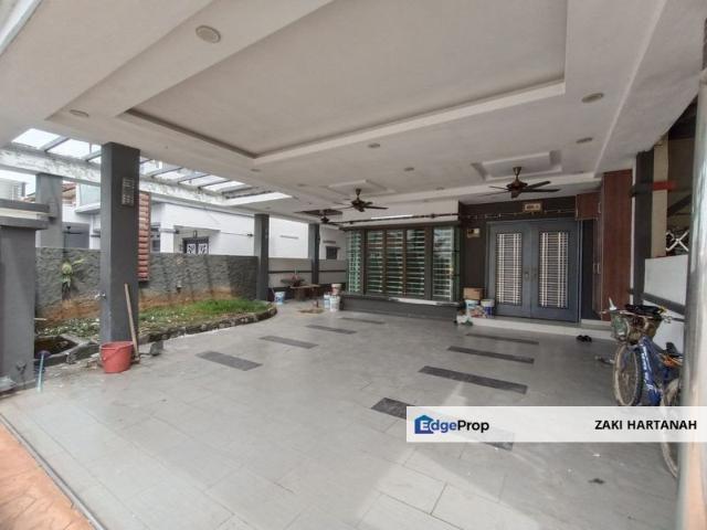 RENOVATED & EXTENDED   Big Terrace with Gardenscape  2 Storey End Lot Terrace House @ Jalan Kerongsang, Bandar Puteri Klang