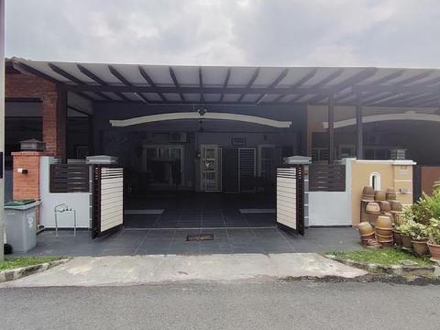 Renovated Facing open Single storey terrace taman bukit kristal Seremb