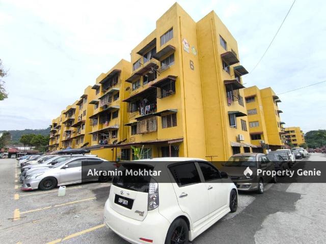 RENOVATED & FULLY FURNISHED | FLAT AU3 PKNS, Keramat Kuala Lumpur