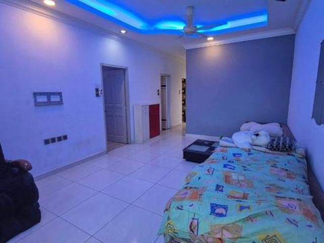 Renovated Indah Court Apartment Likas 3 Bilik Partly Furnished