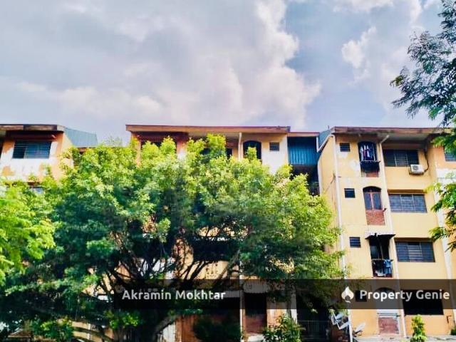 Renovated & Open Parking | Flat PKNS Seksyen 8 Level 2