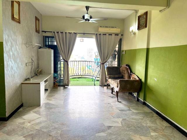 RENOVATED LOW DEPOSIT Partialy Furnished Sri Ledang Condo Setapak KL