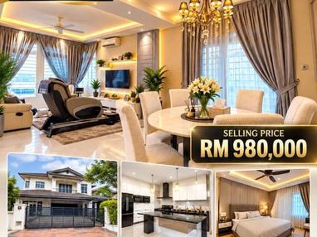 Renovated Link Bangalow Aman Perdana Klang