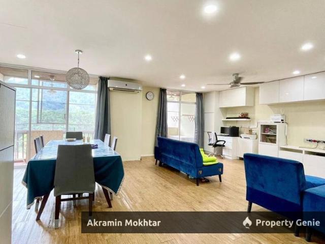 Renovated m, Fully Furnished, Corner Unit & 1 Parking | Duplex Unit Menara Kayangan, Taman Tun Abdul Razak, Ampang