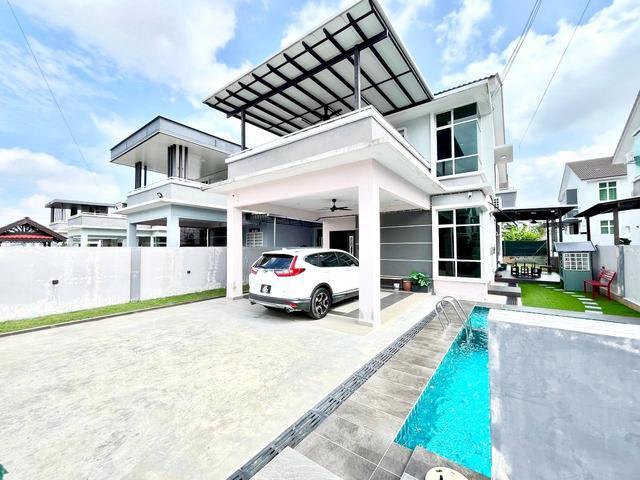 Renovated Semi D 2 Tingkat Taman Sutera Wangi Batu Berendam Melaka