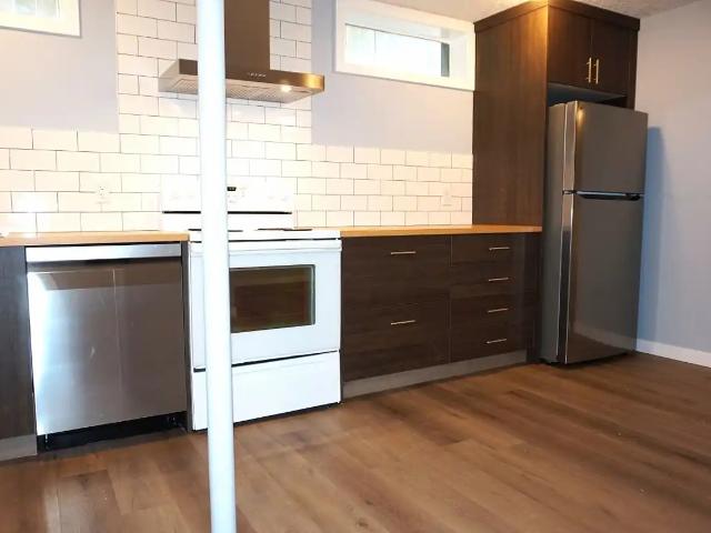 Renovated Spacious Basement 950 sf, 2 beds, 1 bath, 1 optional garage