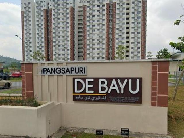 RENOVATED Pangsapuri De Bayu Setia AlamFREEHOLD