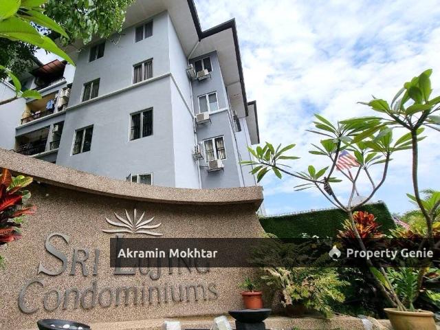 RENOVATED, PARTIALLY FURNISHED & 2 PARKING | SPACIOUS UNIT SRI LOJING CONDOMINIUM, SECTION 10, WANGSA MAJU KUALA LUMPUR
