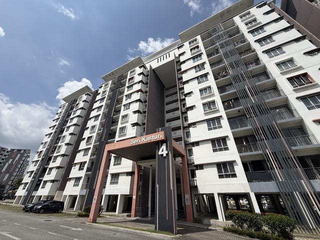 RENOVATED PARTIALLY FURNISHED Apartment Seri Kasturi Setia Alam