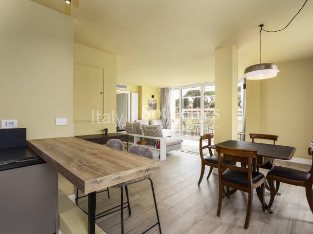 Renovated penthouse with a view of St. Peter's Dome