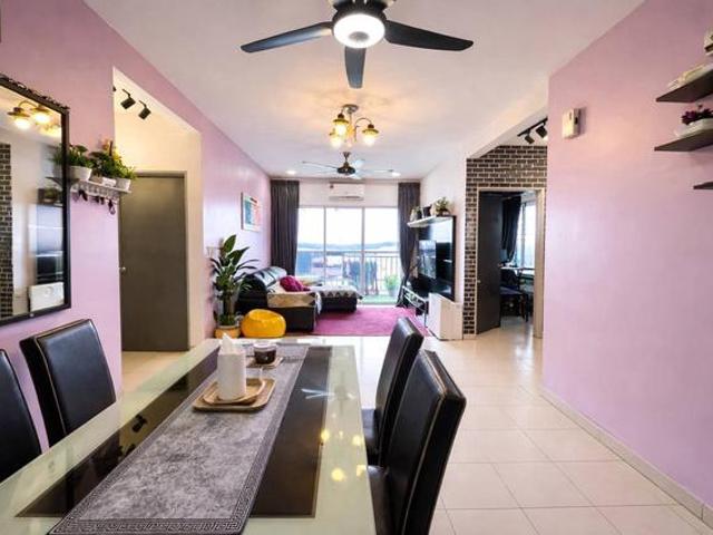 RENOVATED Residensi Apartment Laguna Biru 2 Tasik Biru Kundang Rawang
