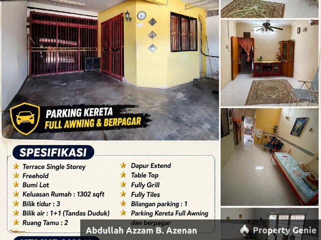 Renovated Taman Angsana Kulim