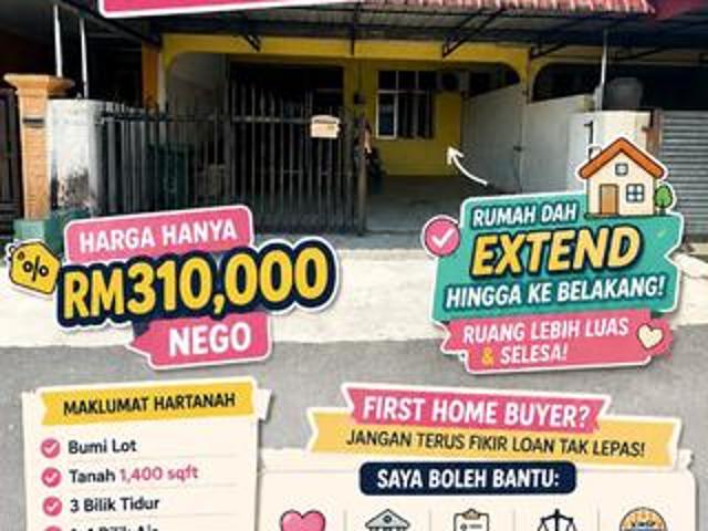Renovated Teres Di Taman Selasih Kulim