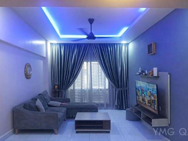 Renovated unit Trifolia Apartment Taman Saga Klang 900sqft ForSale