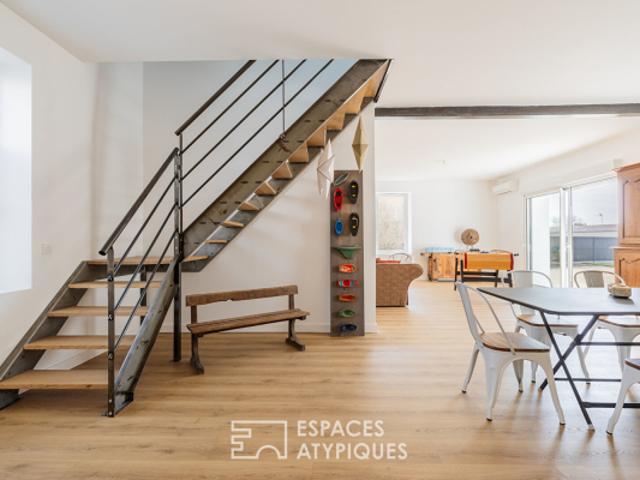 Rénovation contemporaine aux portes de l'île d'Oléron