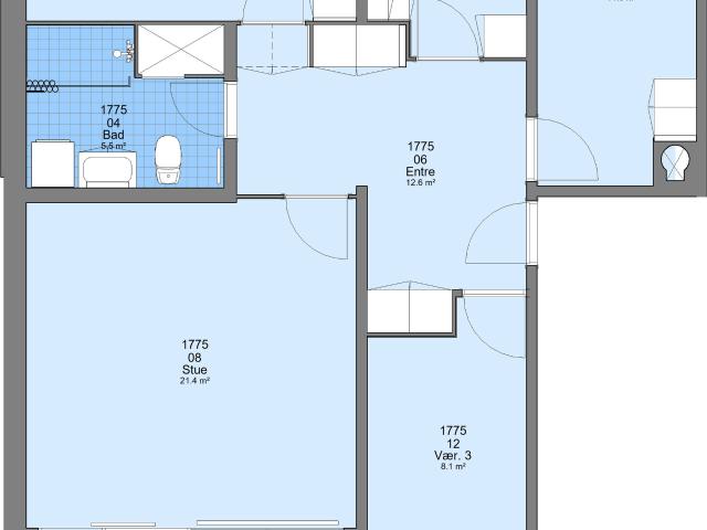 Renoverede og rummelige boliger i Kvaglund