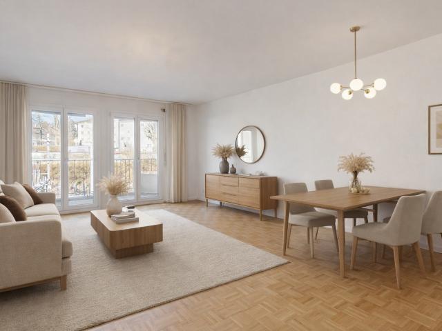 Renovierte Apartments – 4,5 Zimmer Rue Marcello, Fribourg