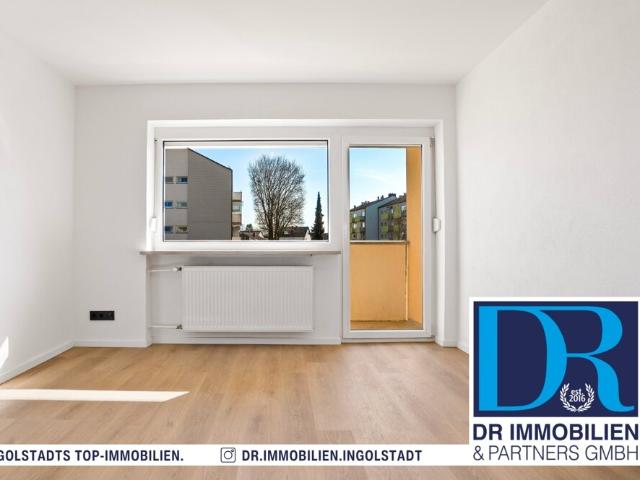 Renovierte 1 Zi Whg inkl. EBK und Südbalkon in Ingolstadt Nord Ost