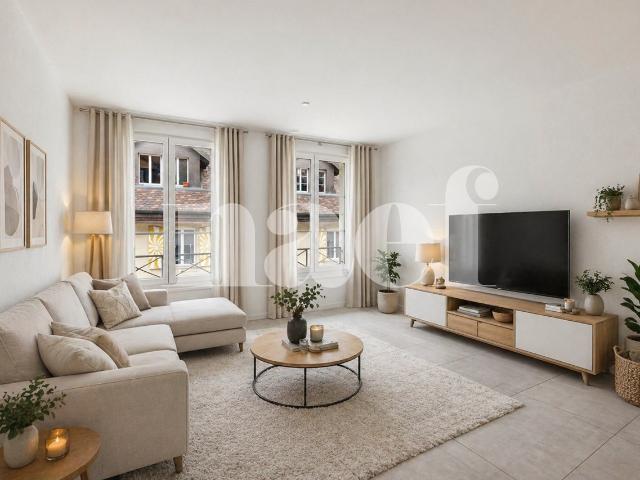 Renovierte 3,5 Zimmer Wohnung im Herzen des Dorfes Cormondrèche