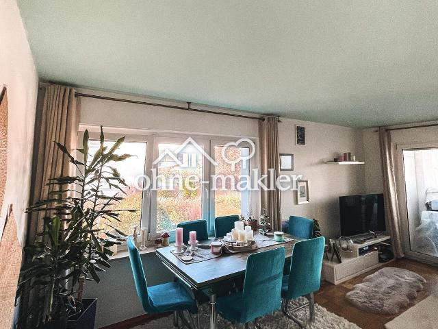 Renovierte 3 Zimmer Wohnung in Wallhausen Konstanz mit Balkon & Garten
