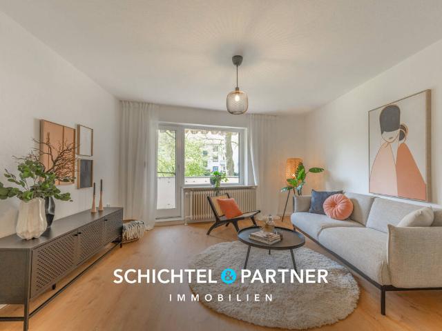 Renovierte 3 Zimmer Wohnung mit Balkon in Schwachhausen Sofort frei!