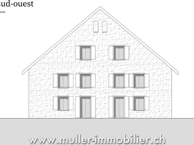 Renoviertes Bauernhaus mitten auf den Feldern, ohne Nachbarn