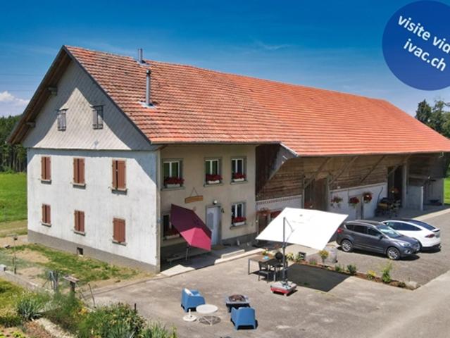 Renovierter Reiterhof mit 6,5 Zimmern in Villarimboud / FR