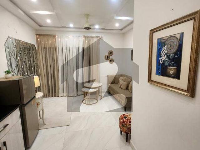Ready To Move, Fully Furnished 1 Bed Lounge Brand New Apartment Near Dha Phase 5 And State Life Housing