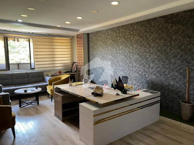 Ready to Move Furnished Office in Blue Area Jinnah Avenue