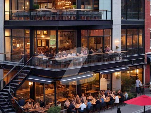 Ready to Move F 6 Main Road 4500 Sqft Restaurant Space Available for Rent Indoor First Floor 2300 sqft outdoor 2000 sqft