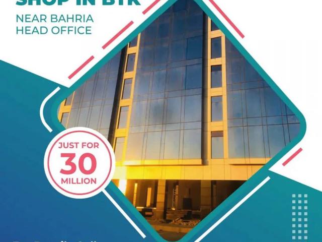 Ready to move ground+ basement shop Karachi Bahria Town Karachi ID 61041
