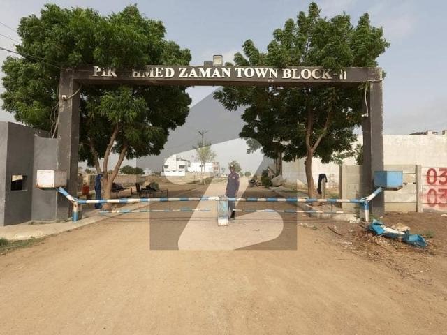 Ready To Sale A Residential Plot 120 Square Yards In Pir Ahmed Zaman Town Block 4 Karachi 25 Feet Road