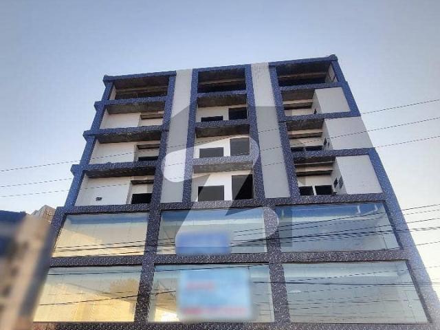 Ready to shift building, 4 floors, basement parking vast floors, best for offices for rent