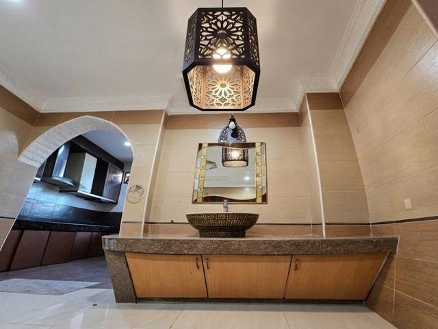 Ready Extended Kitchen Spacious 20x70 Double Storey House Puncak Jalil