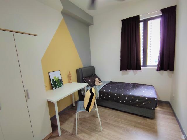 Ready Move In! Variety Room @ United Point Kepong | Fully Furnished | Free WiFi