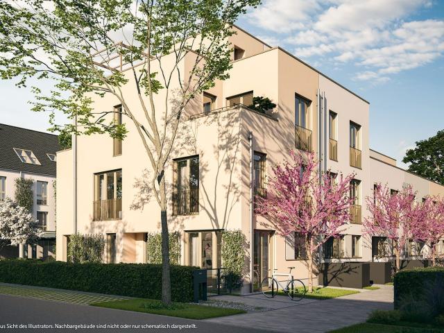 Real geteiltes 4 Zi RMH mit 2 Terrassen und exklusiver Dachterrasse in Süd West Ausrichtung