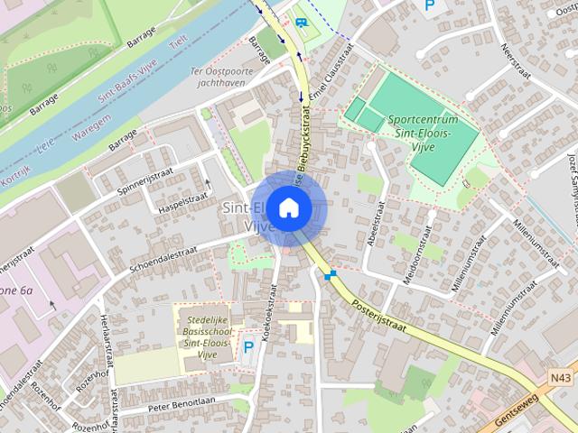 Recent gelijkvloers appartement aan verlaagde Leieboorden | Ketsersstraat