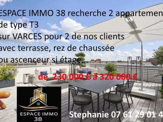 Recherche appartement T3